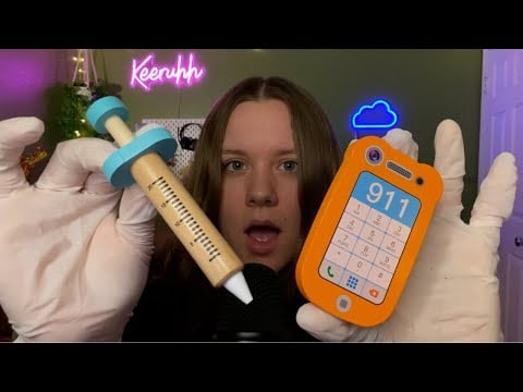 ASMR Fast 5 Minute Cranial Nerve Exam 👩‍⚕️ (bonus minute for cool people)