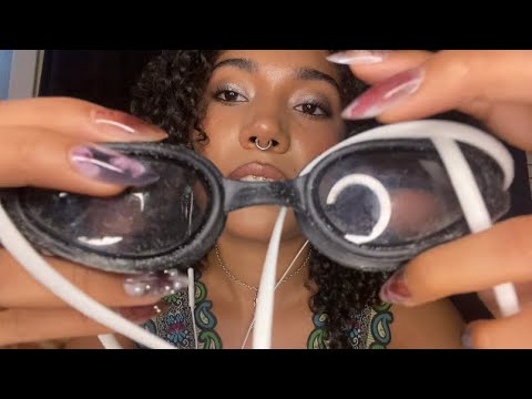 asmr~getting you ready for the beach!🏖️