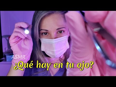 Clínica ASMR | Limpio tu Ojito despacito | Roleplay médico realista | SusurrosdelSurr | Español
