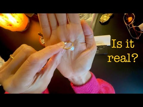 Unboxing and Testing Lab Moissanite and Diamonds from Etsy and Amazon ~ No Frills ASMR