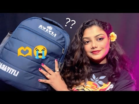 ASMR What's In My Bags 👜😭