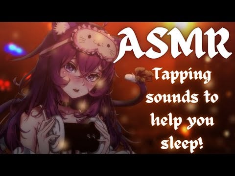 ASMR | Tapping sounds to help you sleep!