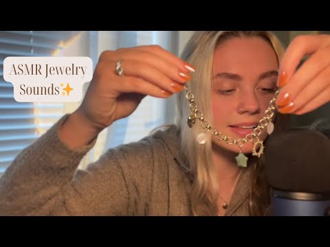 ASMR Jewelry Sounds ✨ Tapping, Clinking & Sparkly Triggers for Sleep