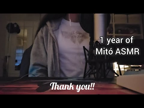 1 Year of Mitó ASMR!! ♡ (reflecting on my channel)
