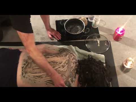 ASMR REAL PERSON ~ Bacne treatment pt 2