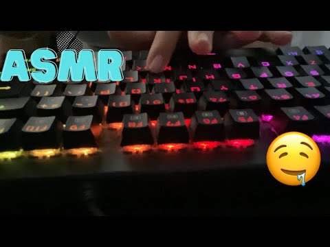 ASMR | SONS RELAXANTES NO TECLADO MECÂNICO💤😴⌨️   #asmrrelaxing #tecladomecanico