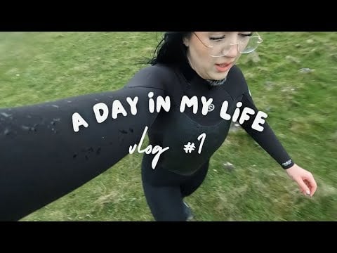 Day in the life...Testing out my first ever wetsuit