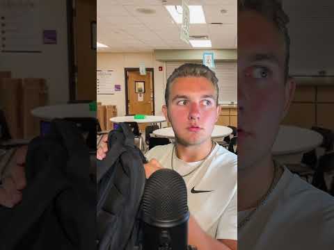 Asmr the kid who always finish the test first #asmr