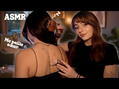 ♡ ASMR  - Scalp Massage sur ma Petite Sœur ♡