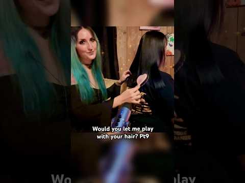 I wish someone did this for me Pt9 #asmr #asmrvideos #asmrhairplay #asmrrealperson #asmrhairbrushing