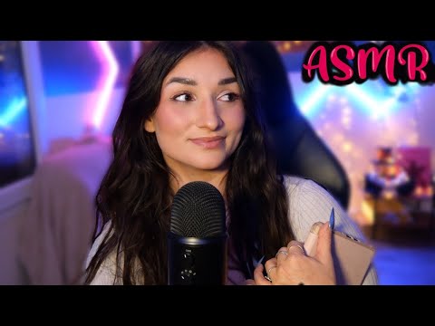 ASMR CLAVIER ⌨️ JE TE POSE DES QUESTIONS ALÉATOIRES 