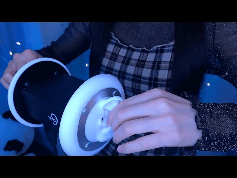 ASMR Brain Melting Dry Ear Massage & Scratching for Sleep 😪 3Dio, whispering / 耳マッサージ