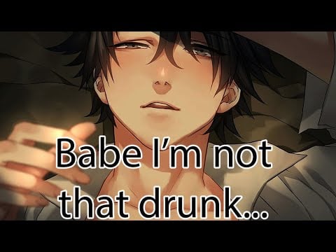 ASMR Taking Care of Your Drunk Boyfriend Tipsy Cuddles Roleplay