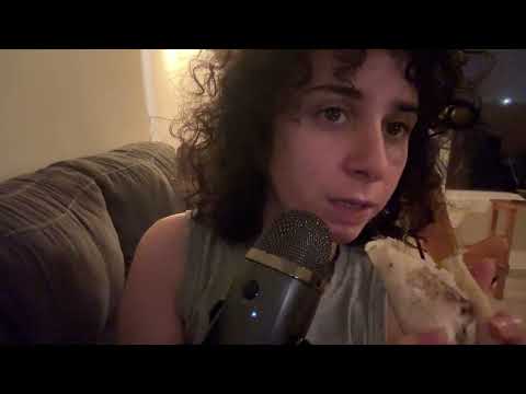 ASMR eating and talking