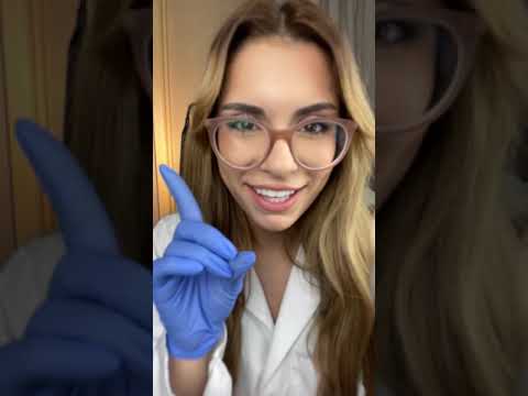 ASMR FASTEST Eye 1 or 2 Exam Lens Examination #Shorts Focus on the Lens, Cranial Orbital Examination