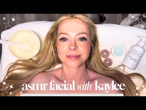 ASMR Sleep Facial with Kaylee Dudley