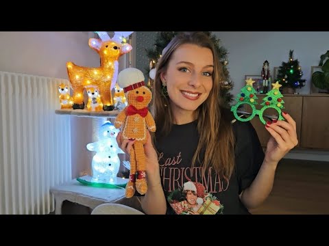 ASMR - On se repose avant les fêtes !🎄Objets déclencheurs de Noël ✨