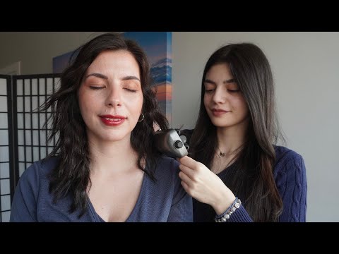 ASMR Glowing Makeup Application & Hair Style | Perfect for Valentine’s Day, Relaxing Session