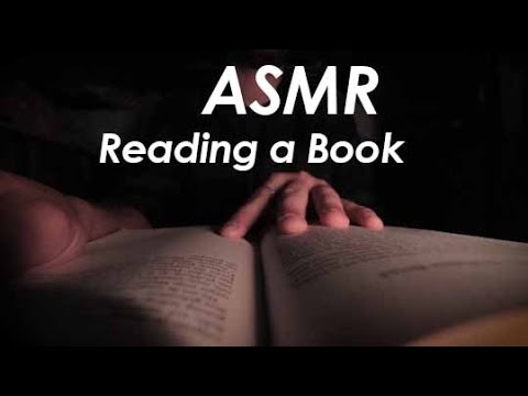 🥱AMSR Softly Reading a Book