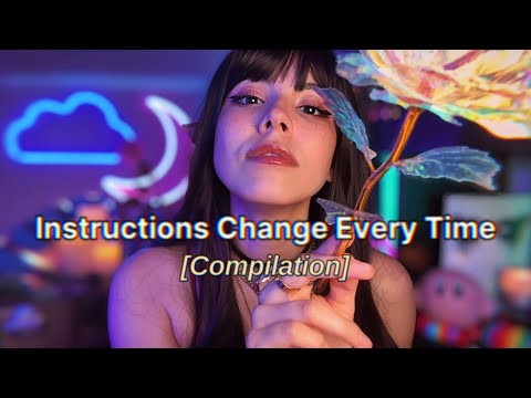 Luna Bloom ASMR Instructions Change Every Time Compilation 🌼