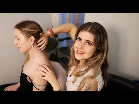 ASMR [Real Person] Nape Massage & Scalp Scratching for Sleep & Tingles (deutsch)