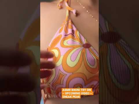 ASMR BIKINI TRY ON 👙