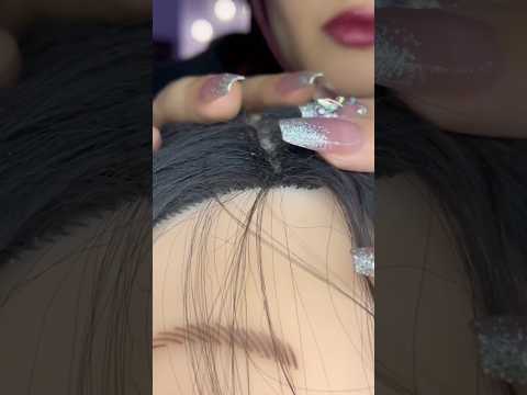 Scalp scratching 💆🏻‍♀️💗 #mouthwhisper #nails #asmrmassage #asmrscratching #asmrforsleep #shorts