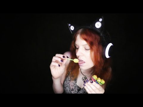 ASMR | Lollipop Licking | Sour Chupa Chups (No Talking) | Eating Sounds