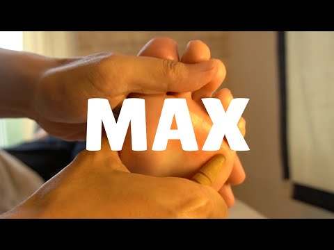 MAX足つぼ | 僧帽筋の反射区をパキパキ連打