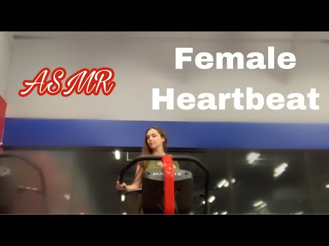 ASMR | FEMALE HEARTBEAT 💓 FAST HEARTBEAT 💓