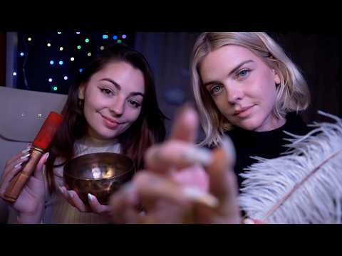 ASMR | Séance de Reiki avec @RoxaneASMR 🙌🏻 energy plucking, aura scan, bol…