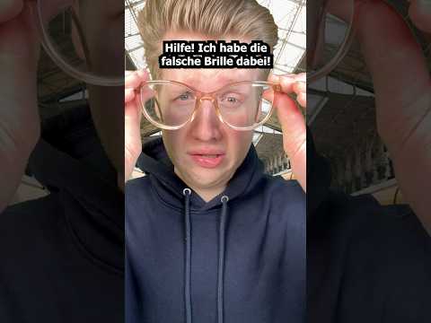 Hilfe! Ich habe die falsche Brille dabei! #shorts #asmr #roleplay #deutscheasmr