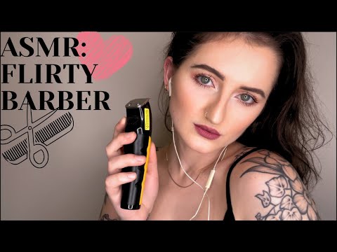 ASMR: Flirty Barber | You Get Your Haircut | I Fancy You | Hairdresser