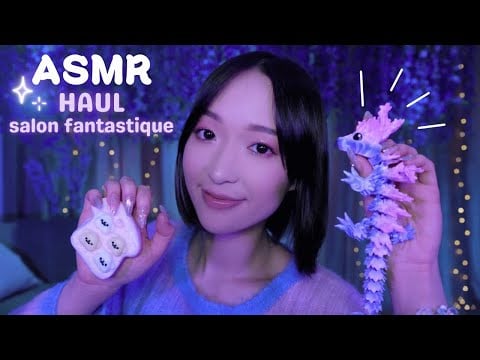 ASMR HAUL | Salon Fantastique 2025 ✨ (achats, déceptions, blabla)