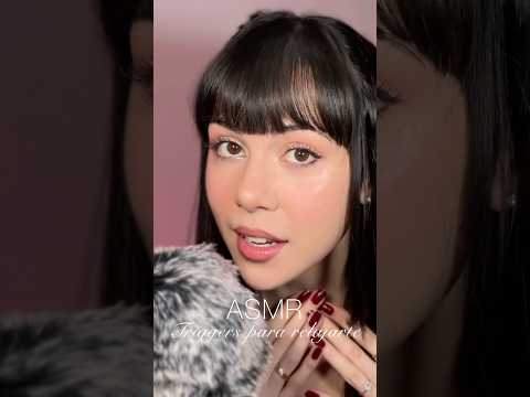 ASMR triggers para relajarte💕#asmr #asmrsounds #asmrvideo #asmrespañol #dormir #relajación #tingles