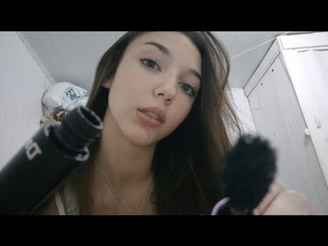 ASMR FAZENDO SUA MAQUIAGEM PRO FERIADO🎊🎊🎊 | COM PARTICIPAÇÃO ESPECIAL
