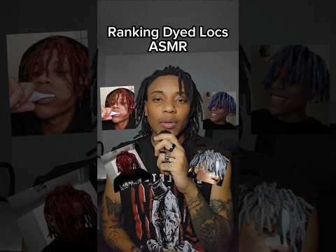 ASMR Ranking Dreadlocks Colors #asmr #dreadlocks #asmrvideo #asmrsounds #fypシ #sleep