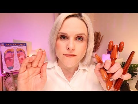 The MOST Relaxing Reflexology ASMR Foot Treatment EVER!