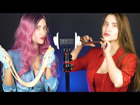 Como dormir 2 veces mas relajado, asmr doble para ti | ASMR Español | Asmr with Sasha