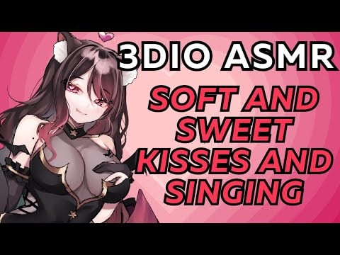 【ASMR】💗 kitten gf sings you a lullaby~ 🎵 soft and sweet kisses and singing