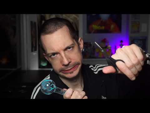 my first ASMR haircut