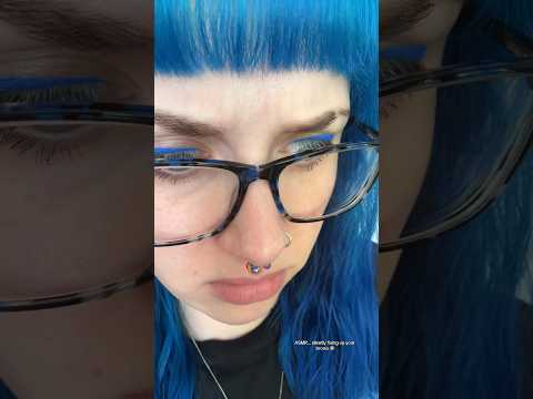 ASMR fixing your brows 👁️👄👁️ #shorts #asmr
