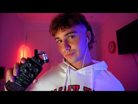 ASMR TO FEEL XTRA SLEEPY 🥱 up-close whispers, mouth sounds, crispy mic triggers, ect..