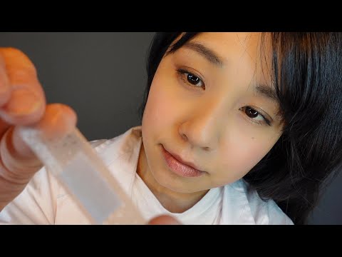 ASMR 保健室で手当てされたことありますか？囁きで安らぎを与える保健の先生