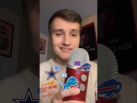 NFL Football Team Power Rankings ( ASMR ) #shorts #asmr #football