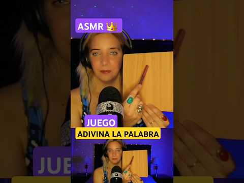 ASMR ADIVINA LA LETRA #ASMR #asmr #asmrespañol #asmrargentina #relax #dormirbien #dormirrápido