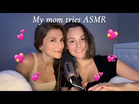 My Mom Tries ASMR💖