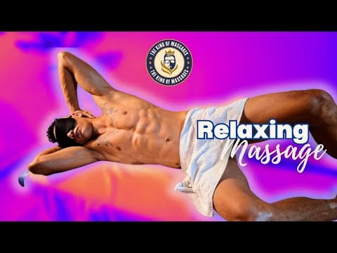 I Gave My Cousin a Super Relaxing Massage to Relieve Days of Stress. #relax #relaxingmassage 
