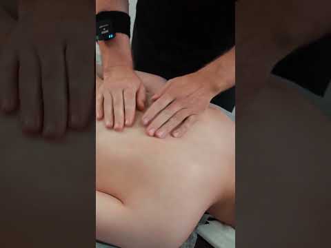 ASMR relaxing lumbar and back massage-Lisa