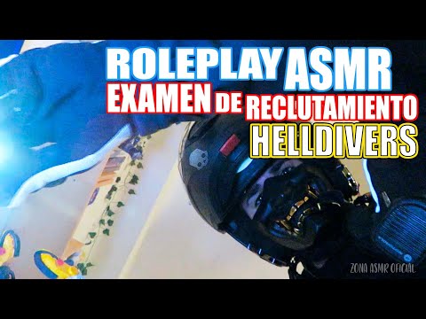 ASMR Roleplay | Examen Reclutamiento Helldivers